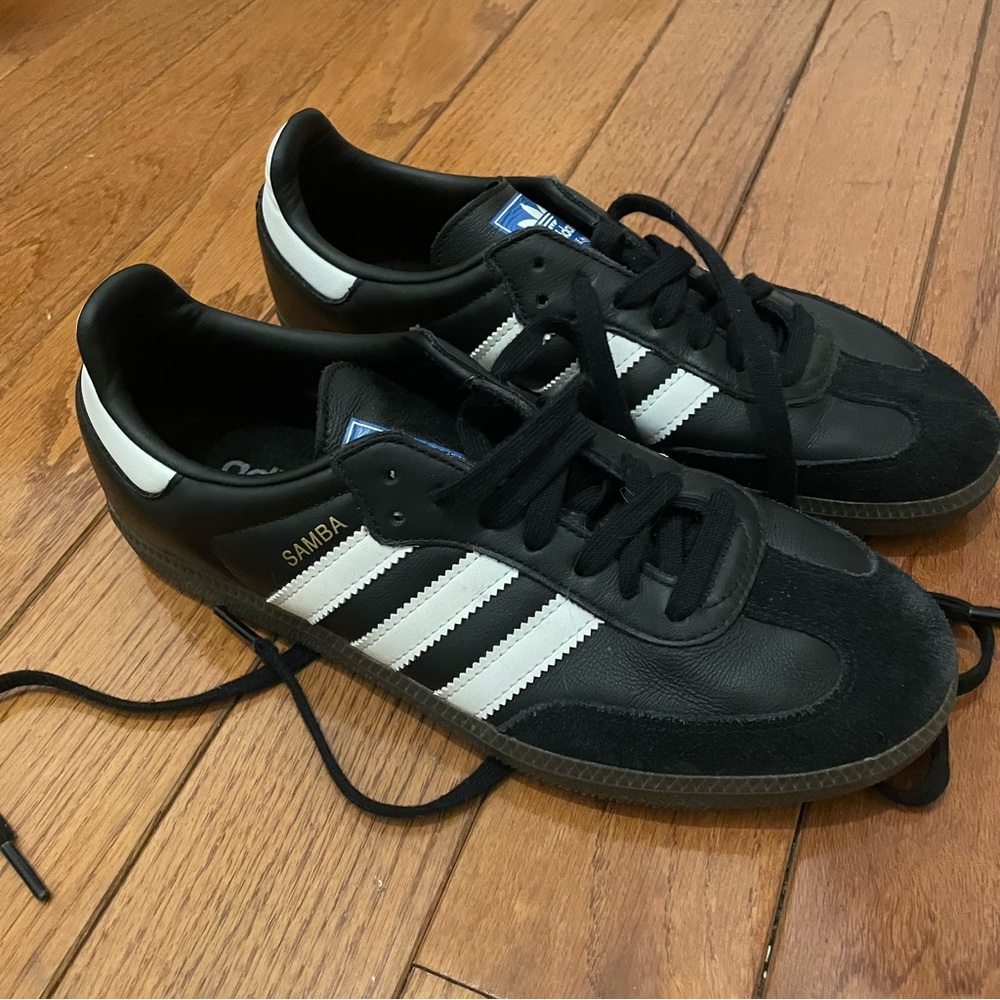 Adidas Samba Black and White Sneakers